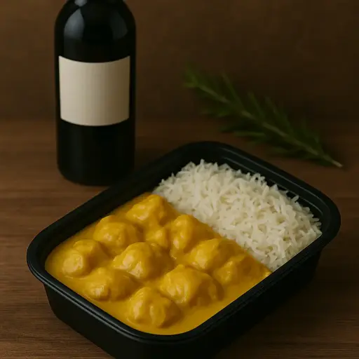 [P5] Pollo al curry con arroz basmati
